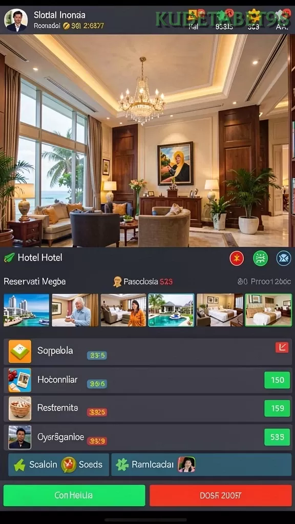 Cuplikan layar RAJABUAYA89 — menu navigasi